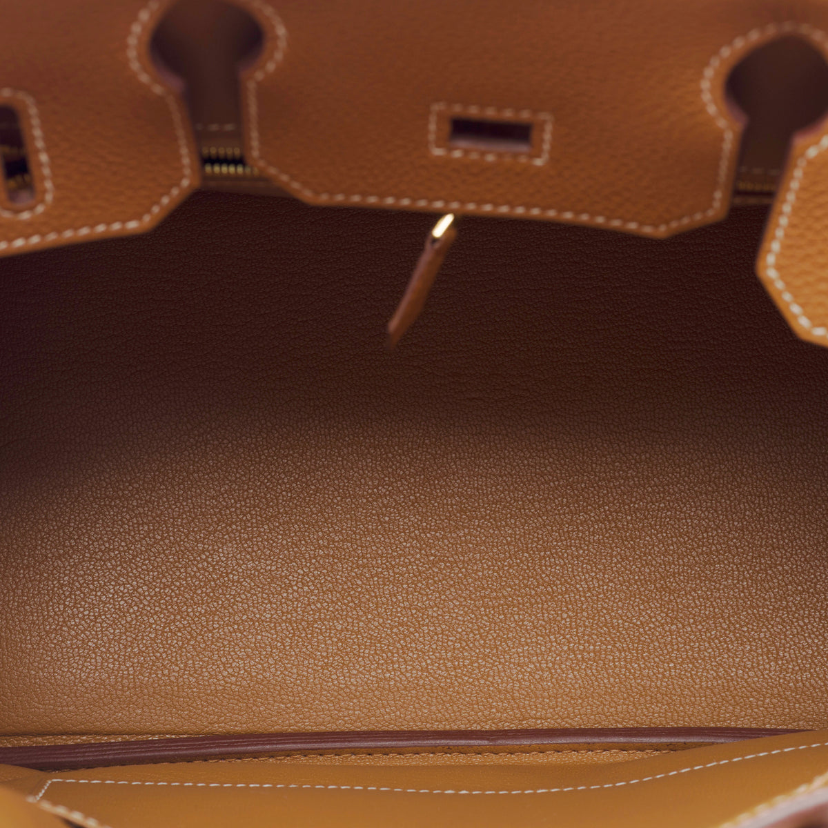 Sac HERMES Birkin 30 en Cuir Doré - 104003