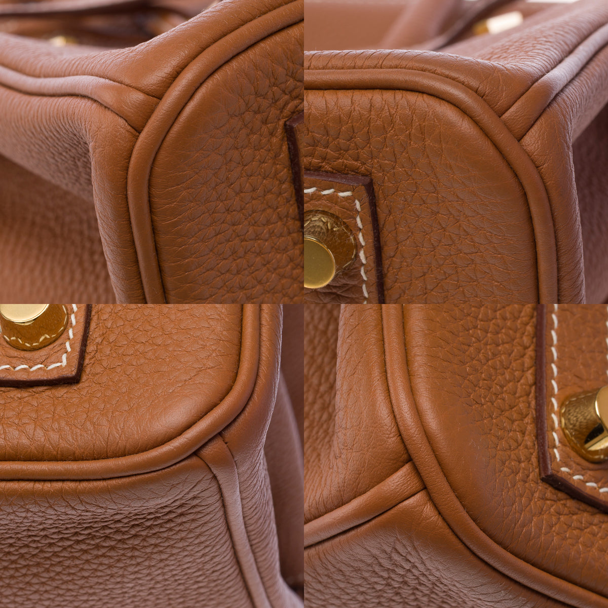 Sac HERMES Birkin 30 en Cuir Doré - 104003