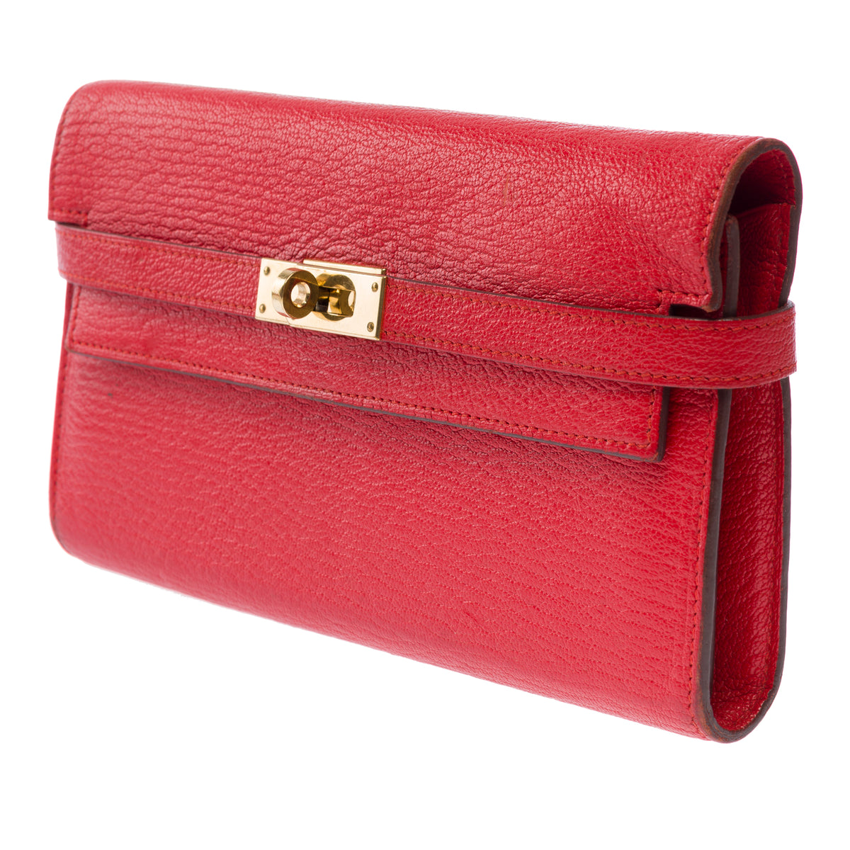 Sac HERMES Kelly to go en Cuir Rouge - 104008