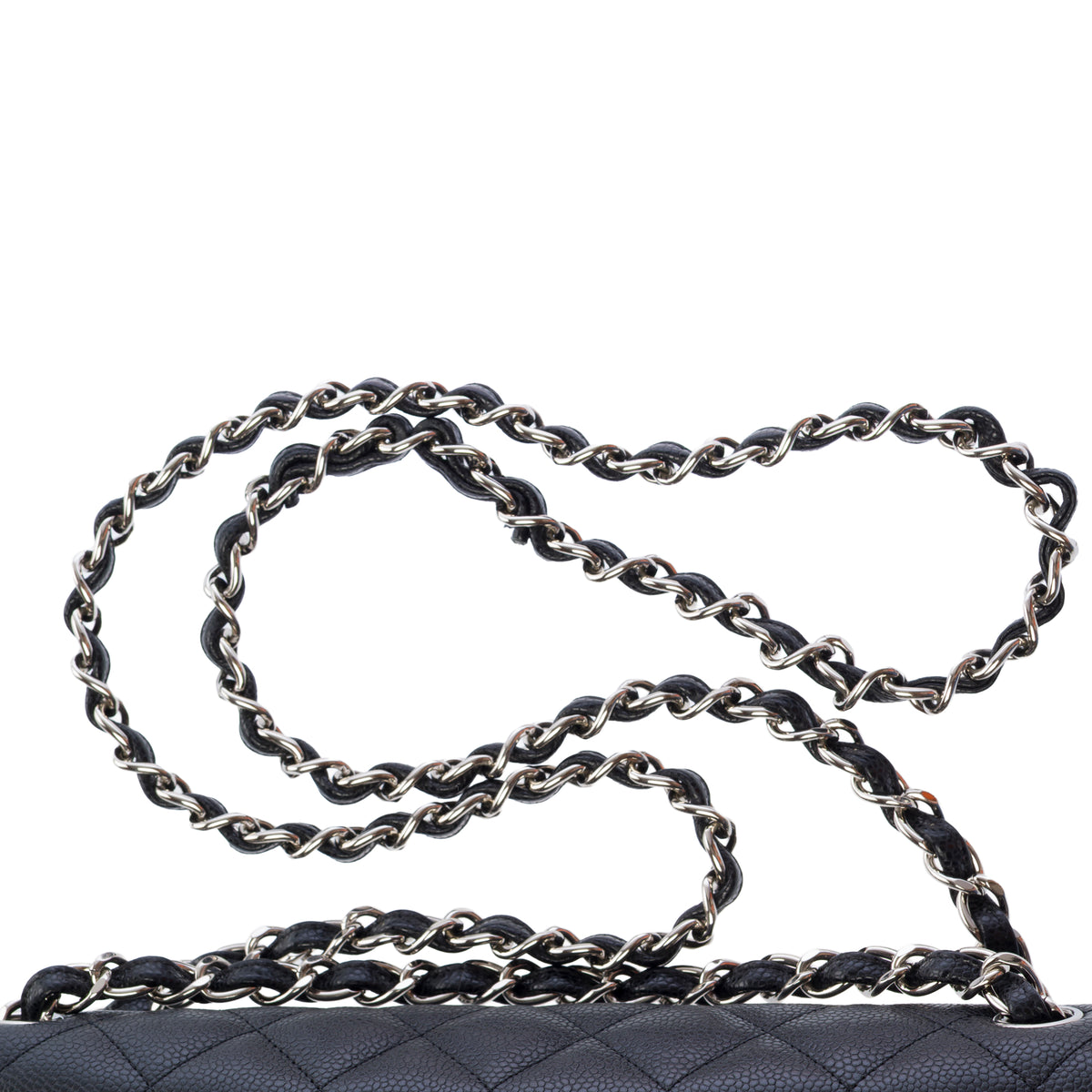 Sac CHANEL Timeless/Classique en Cuir Noir - 104005