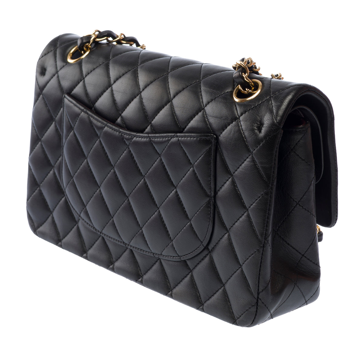 Sac CHANEL Timeless/Classique en Cuir Noir - 104011
