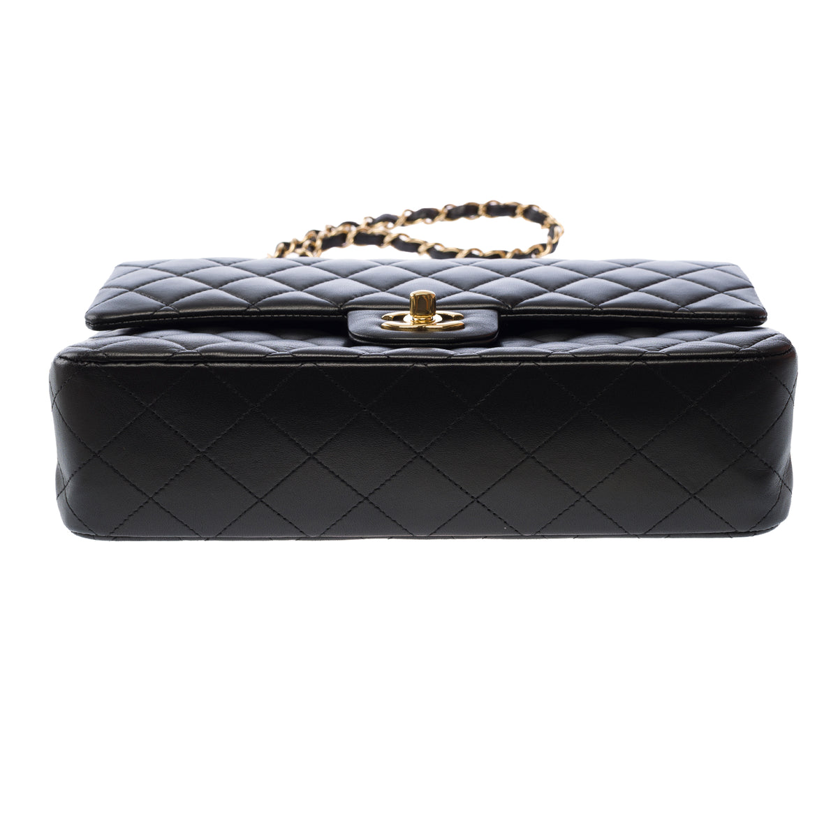 Sac CHANEL Timeless/Classique en Cuir Noir - 104011