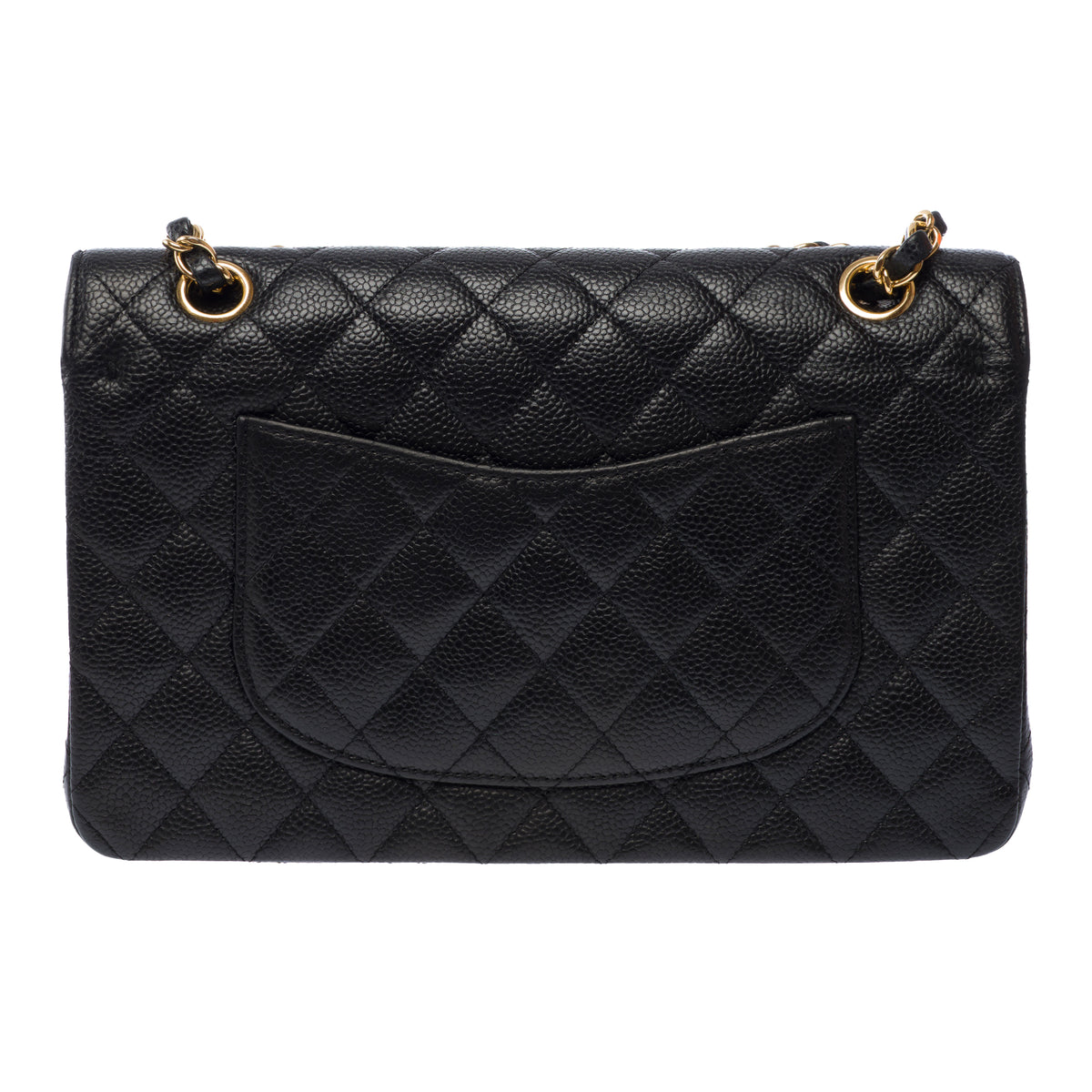 Sac CHANEL Timeless/Classique en Cuir Noir - 104012