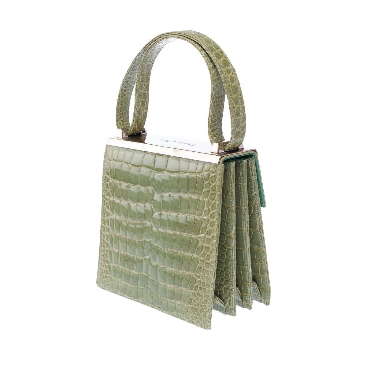 Sac DIOR en Cuirs exotiques Vert - 104029