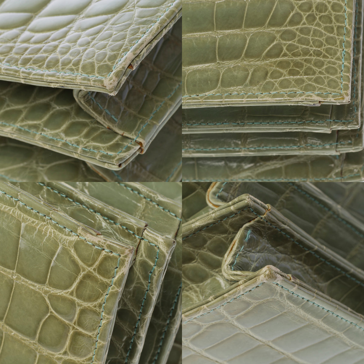 Sac DIOR en Cuirs exotiques Vert - 104029