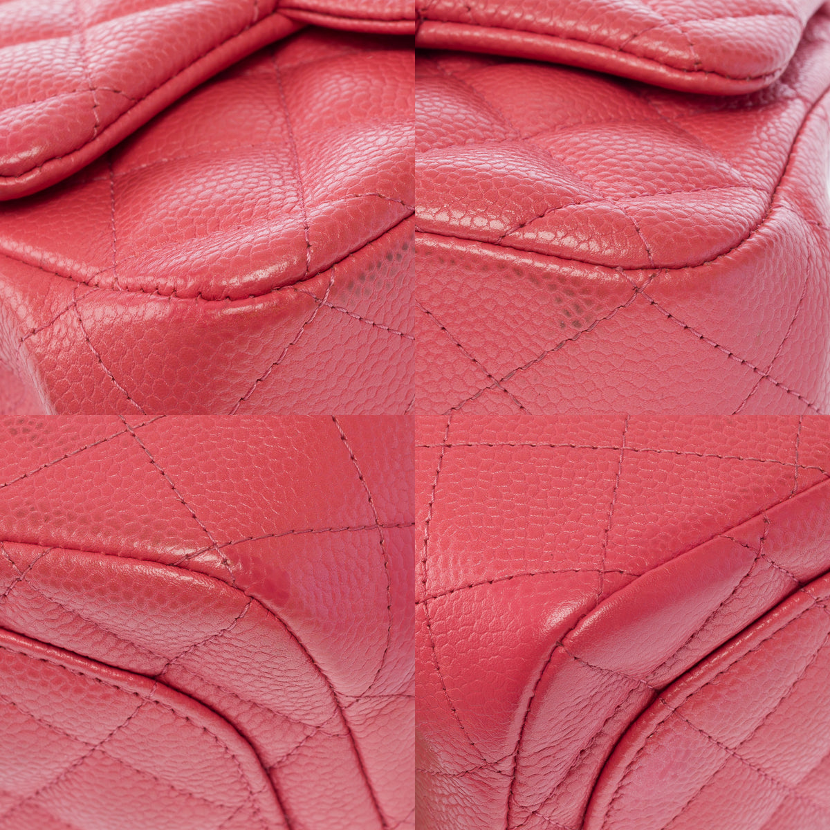 Sac CHANEL Timeless/Classique en Cuir Rose - 104023