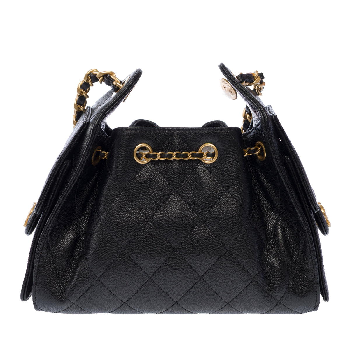 Sac CHANEL en Cuir Noir - 104025