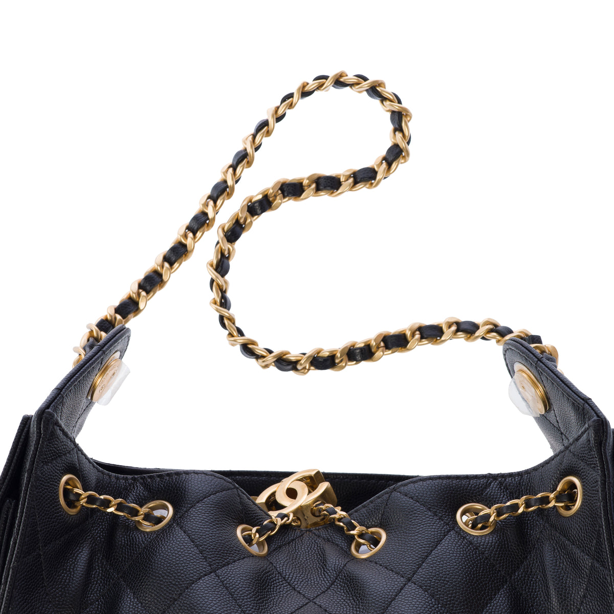 Sac CHANEL en Cuir Noir - 104025