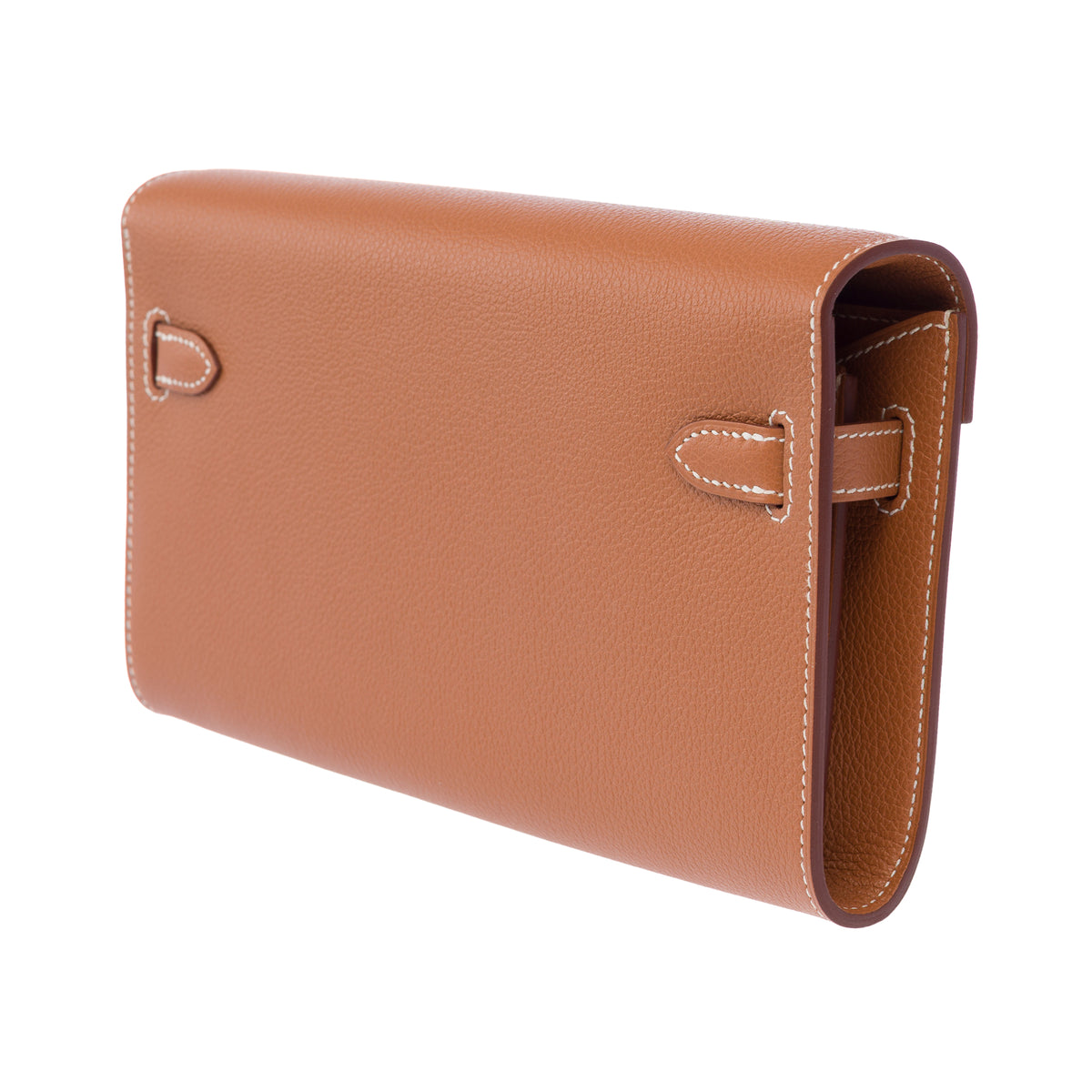 Sac HERMES Kelly to go en Cuir Doré - 104043