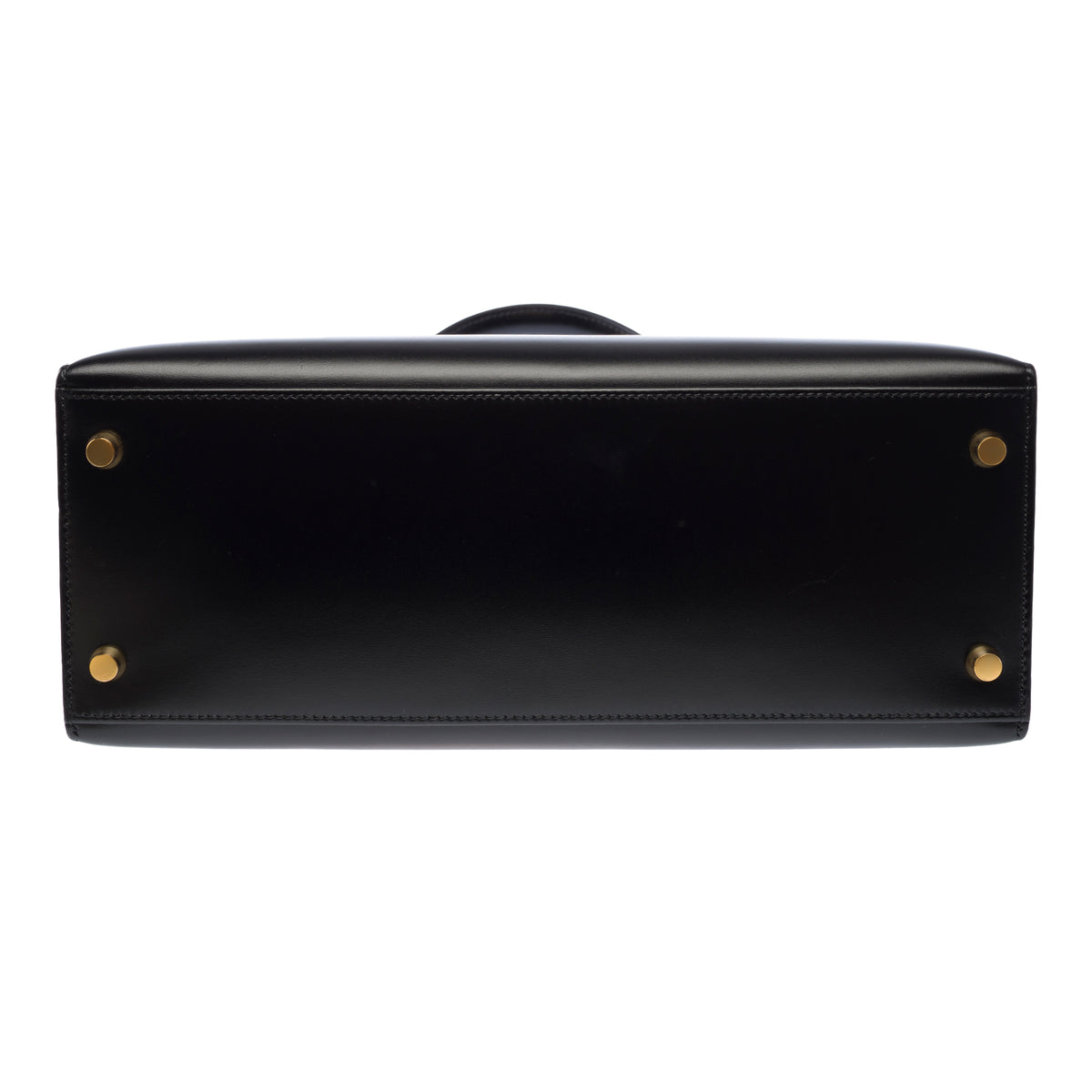 Sac HERMES Kelly 28 en Cuir Noir - 104042