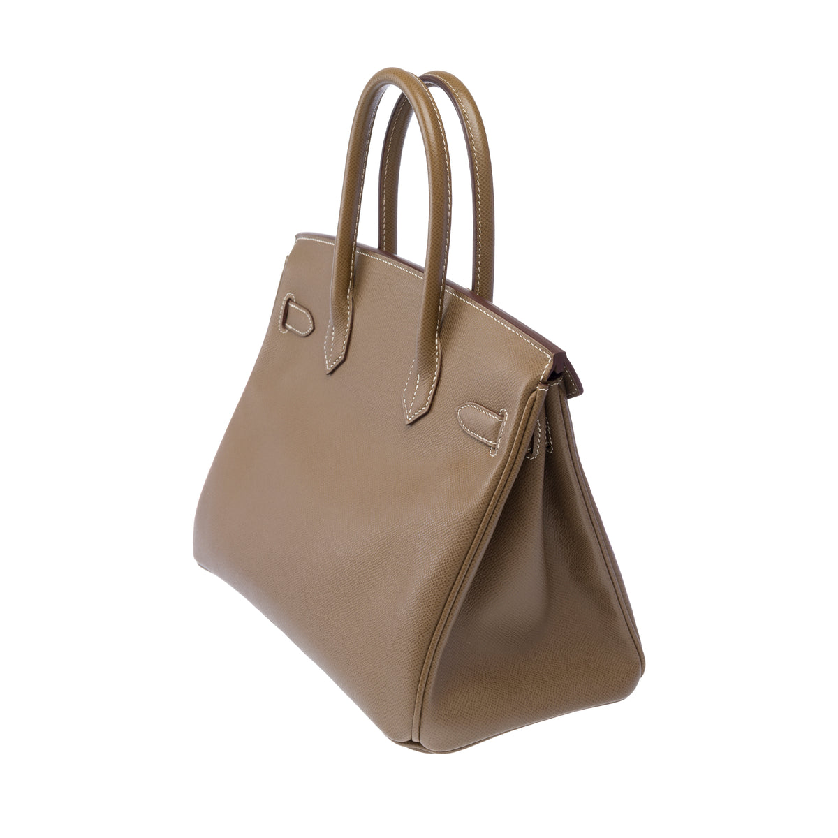 Sac HERMES Birkin 30 en Cuir Étoupe - 104052