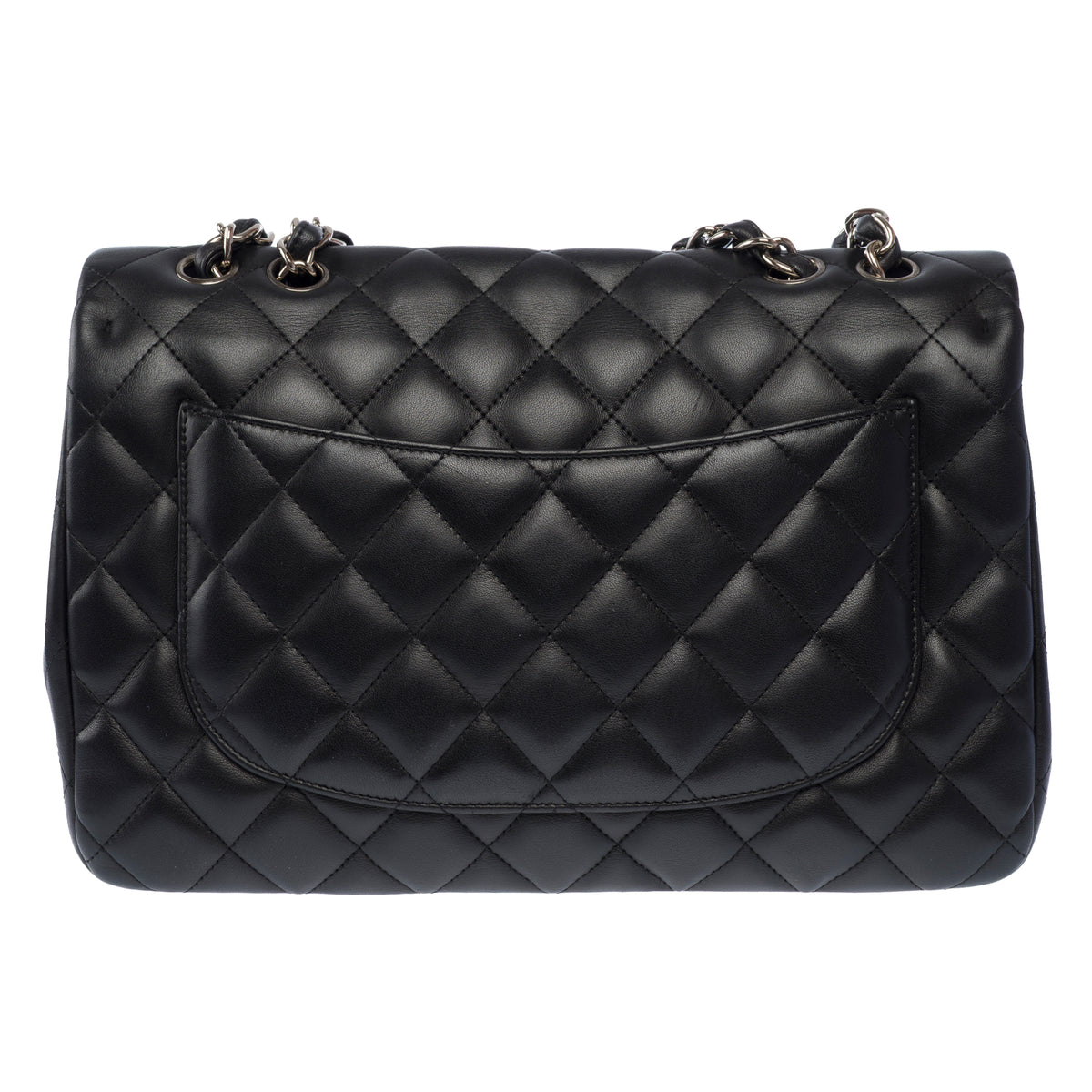 Sac CHANEL Timeless/Classique en Cuir Noir - 104058