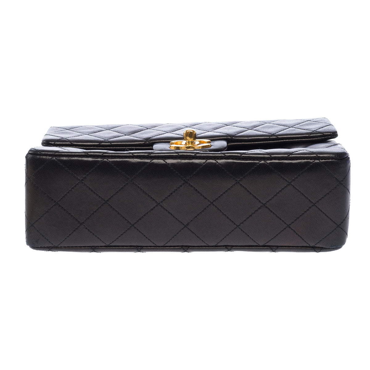 Sac CHANEL Timeless/Classique en Cuir Noir - 104066