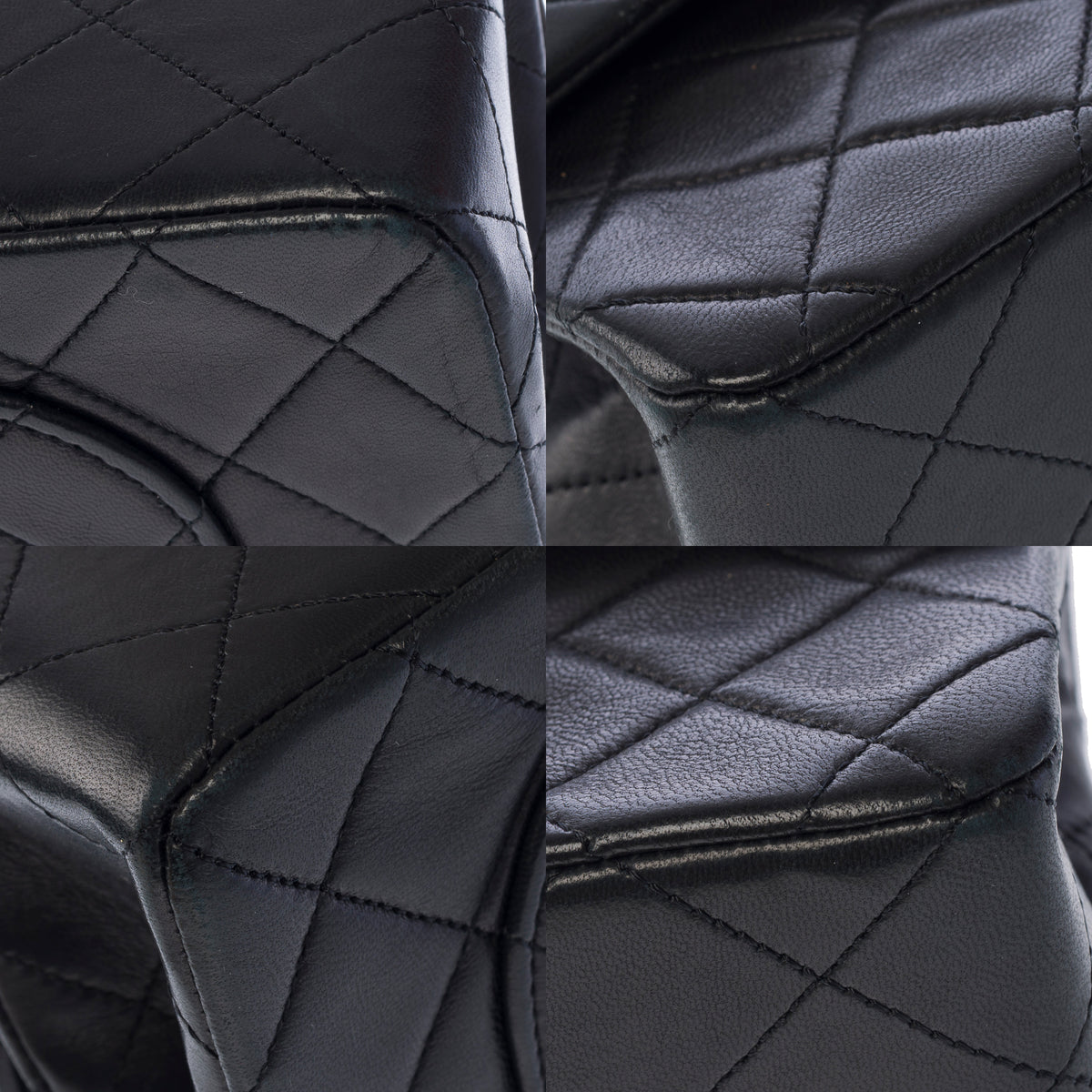 Sac CHANEL Timeless/Classique en Cuir Noir - 104065