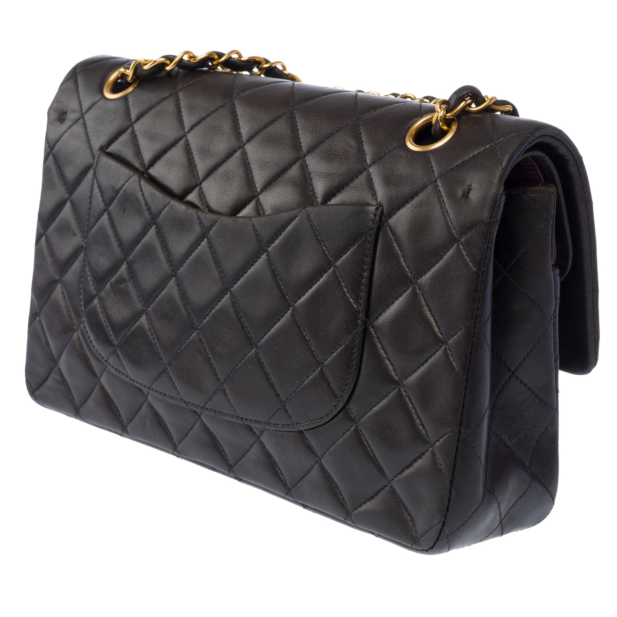Sac CHANEL Timeless/Classique en Cuir Noir - 104067
