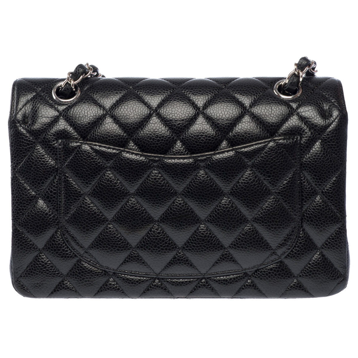 Sac CHANEL Timeless/Classique en Cuir Noir - 104048