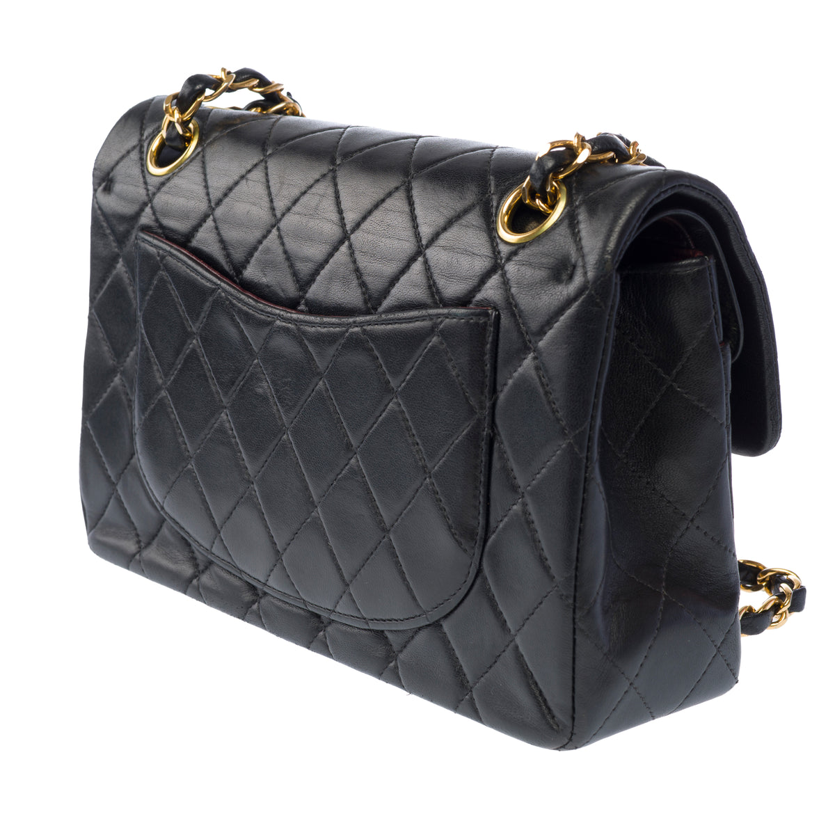 Sac CHANEL Timeless/Classique en Cuir Noir - 104060