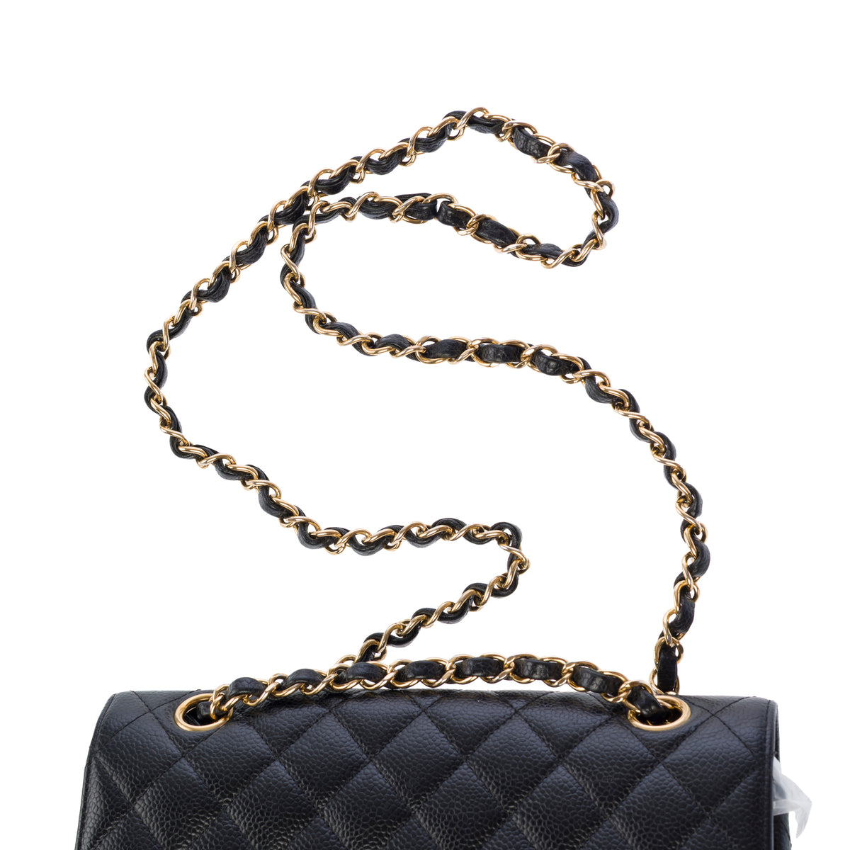 Sac CHANEL Timeless/Classique en Cuir Noir - 104051