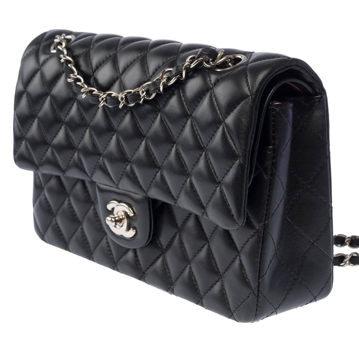 Sac CHANEL Timeless/Classique en Cuir Noir - 104061