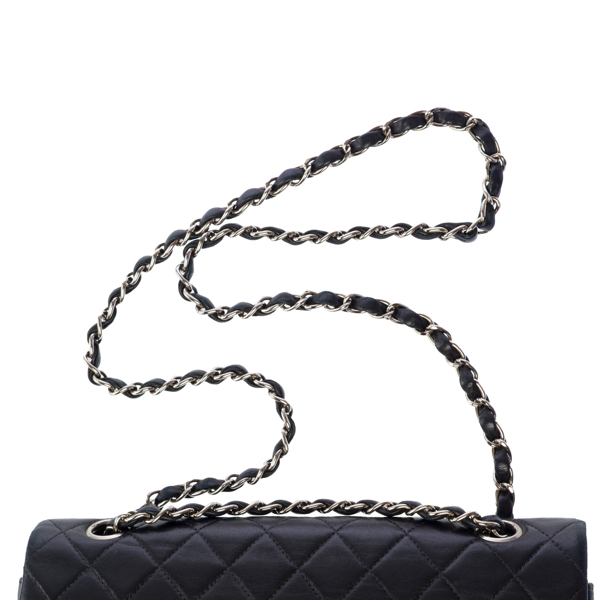 Sac CHANEL Timeless/Classique en Cuir Noir - 104063