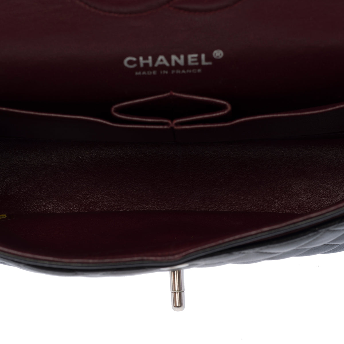 Sac CHANEL Timeless/Classique en Cuir Noir - 104064