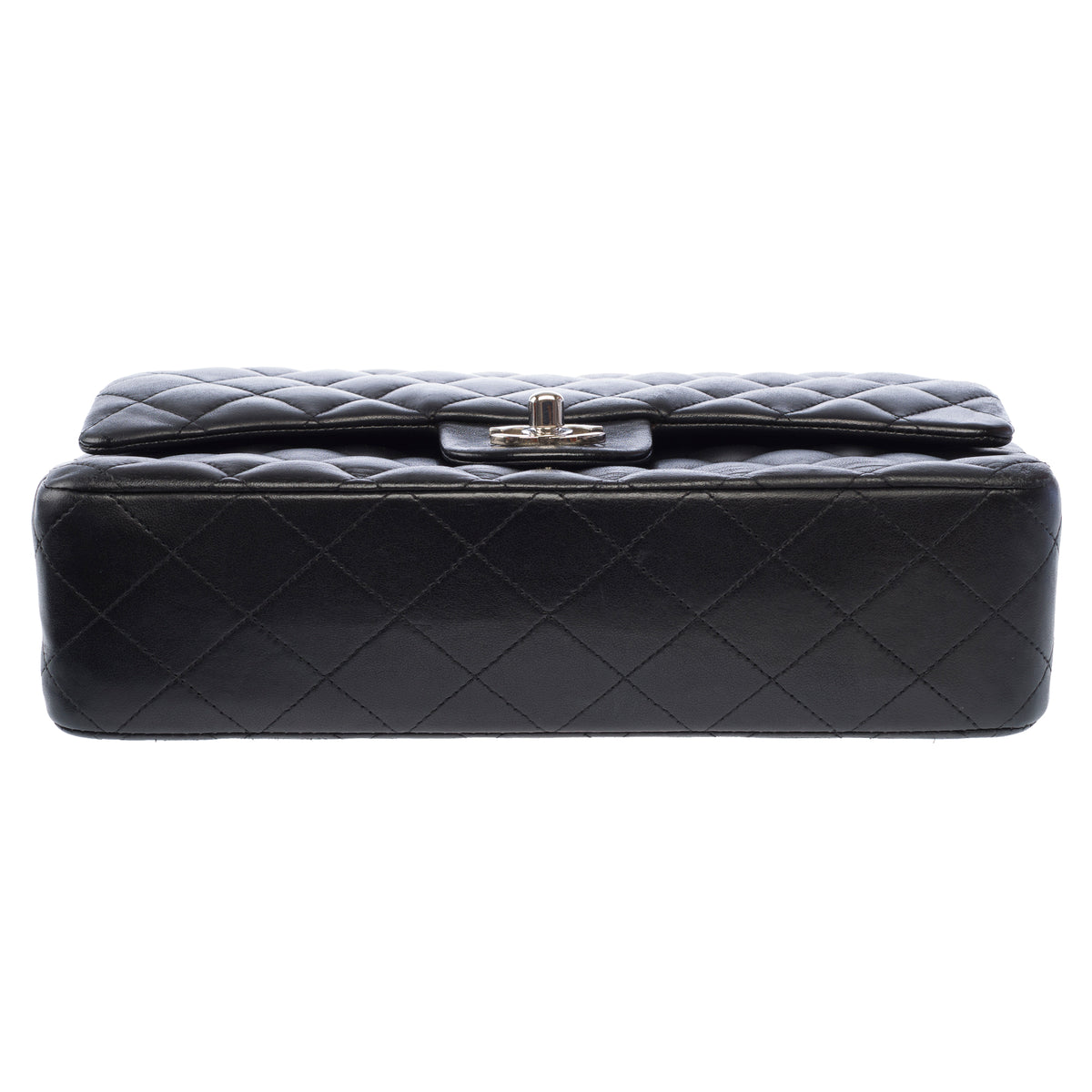 Sac CHANEL Timeless/Classique en Cuir Noir - 104064