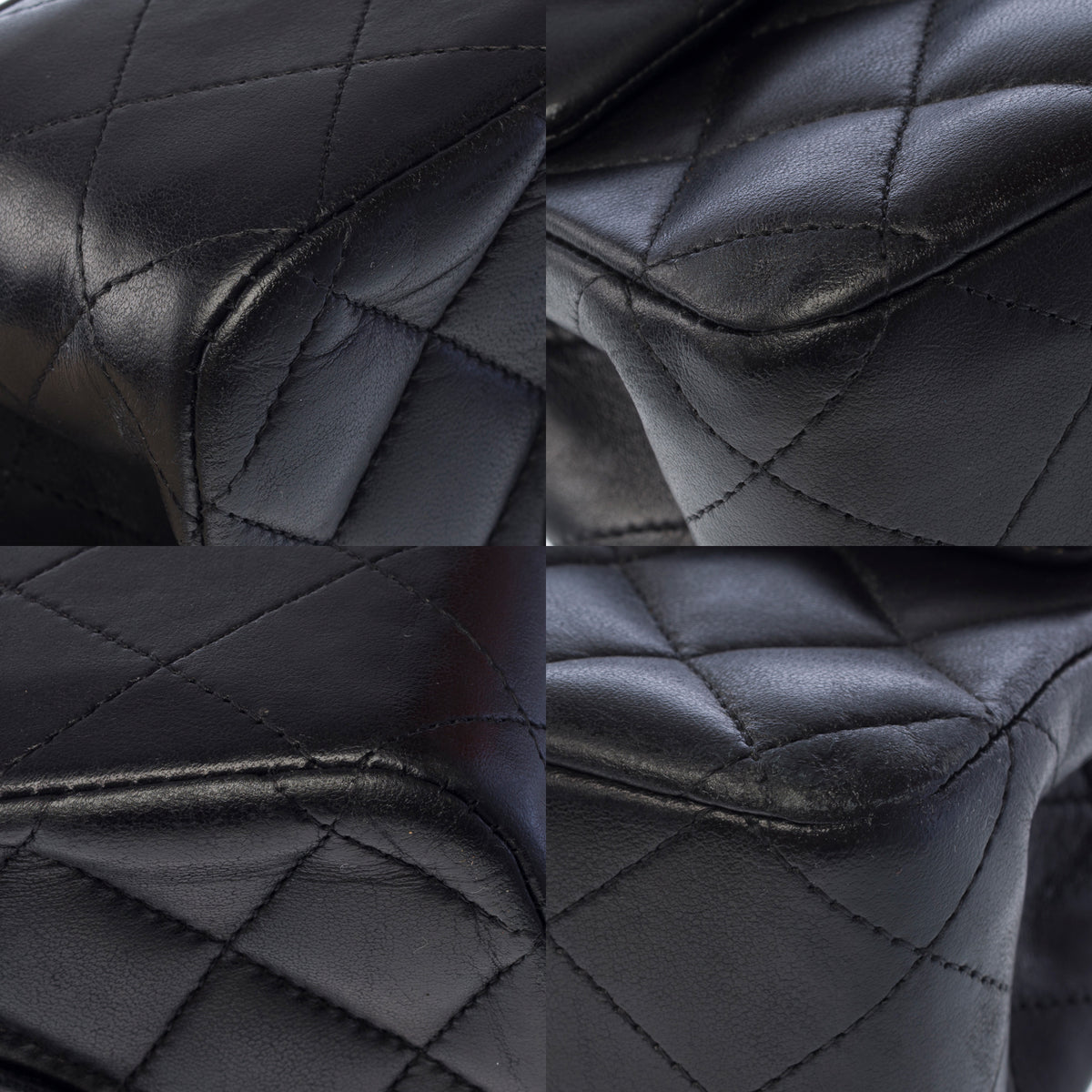 Sac CHANEL Timeless/Classique en Cuir Noir - 104064