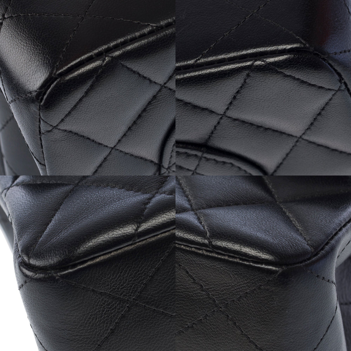 Sac CHANEL Timeless/Classique en Cuir Noir - 104068