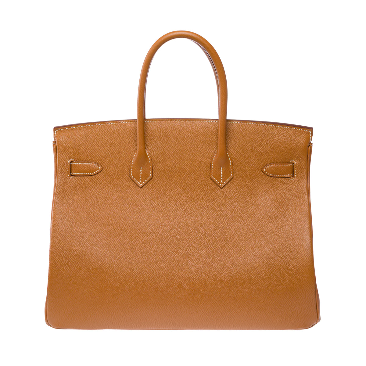 Sac HERMES Birkin 35 en Cuir Doré - 104078