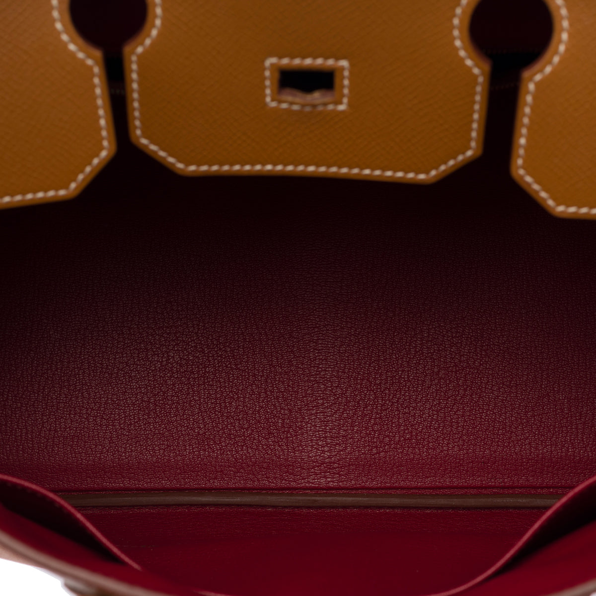 Sac HERMES Birkin 35 en Cuir Doré - 104078