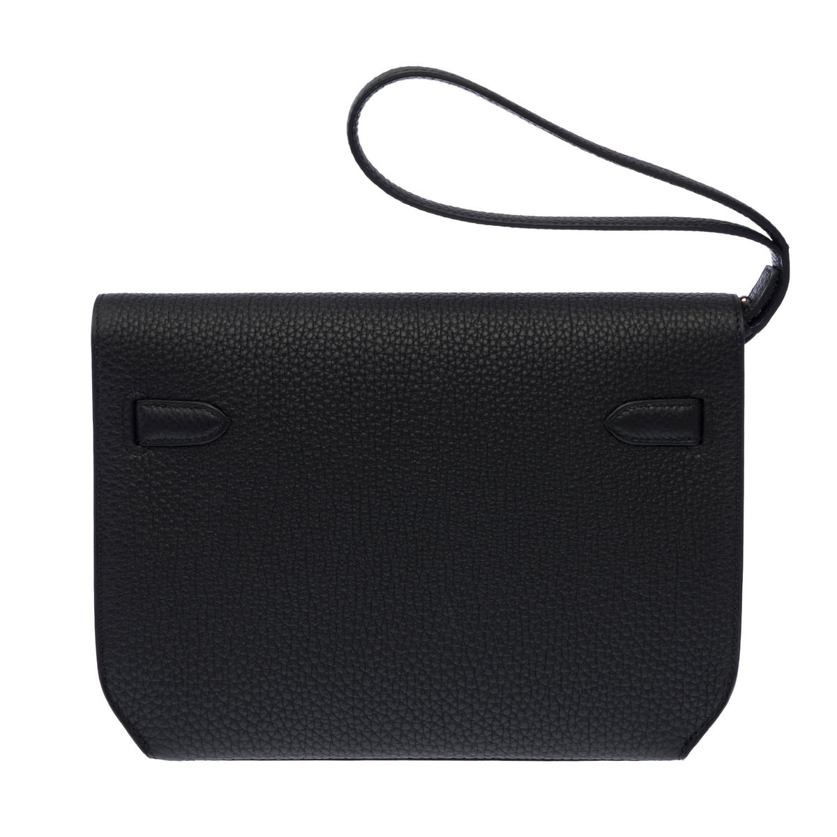 Sac HERMES Sac a depeches en Cuir Noir - 104010