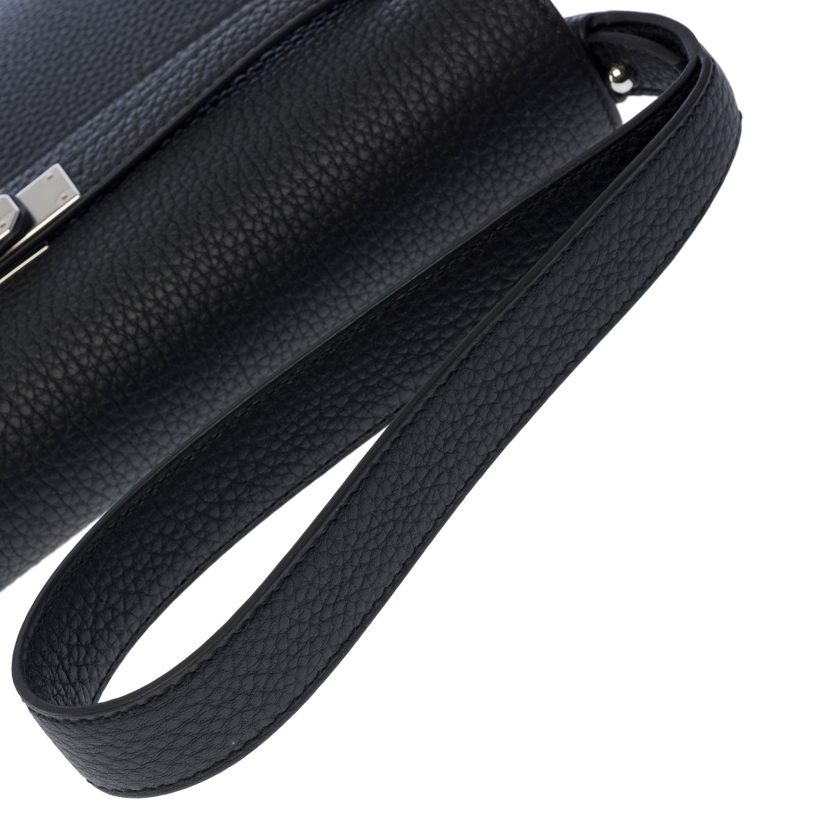 Sac HERMES Sac a depeches en Cuir Noir - 104010