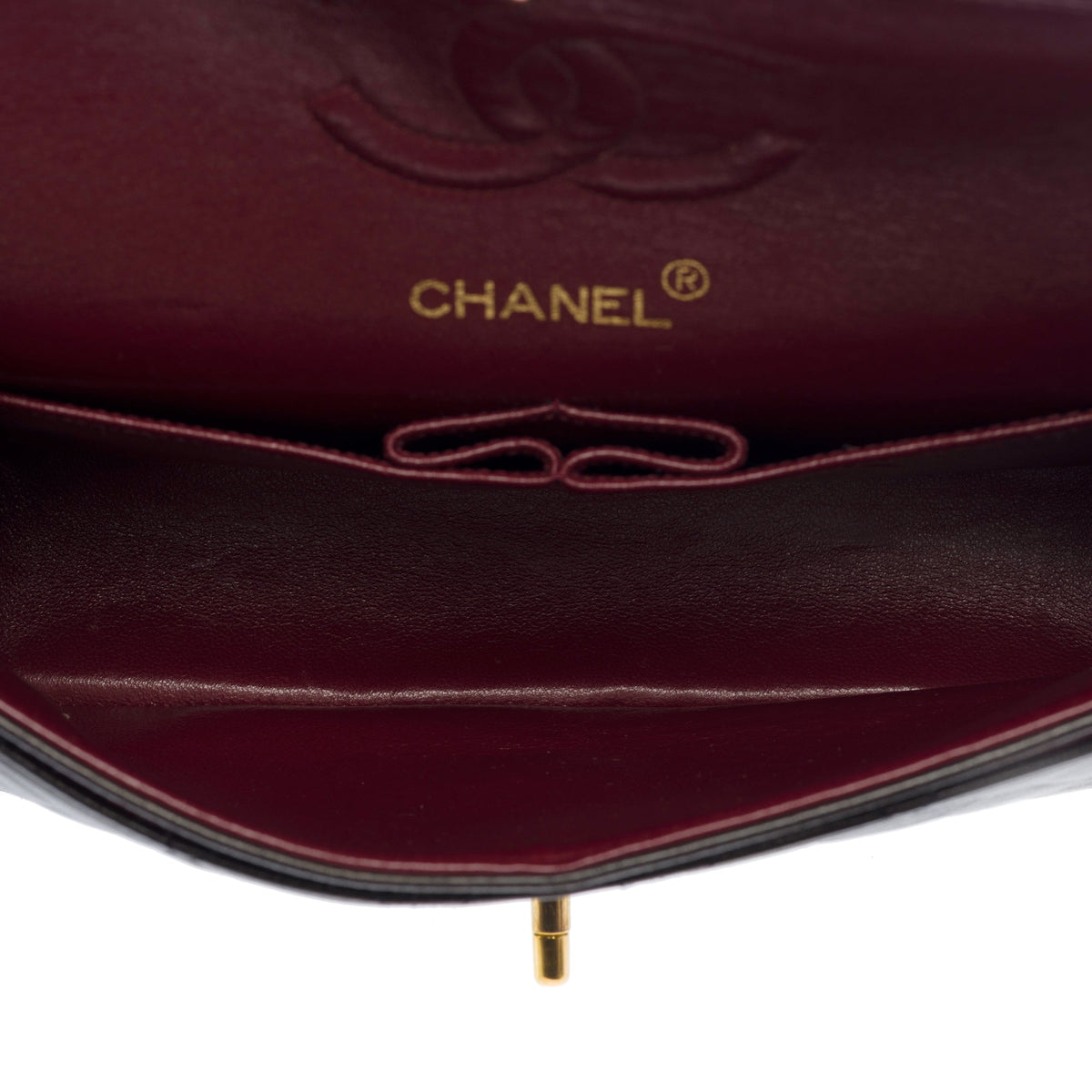Sac CHANEL Timeless/Classique en Cuir Marron - 104056