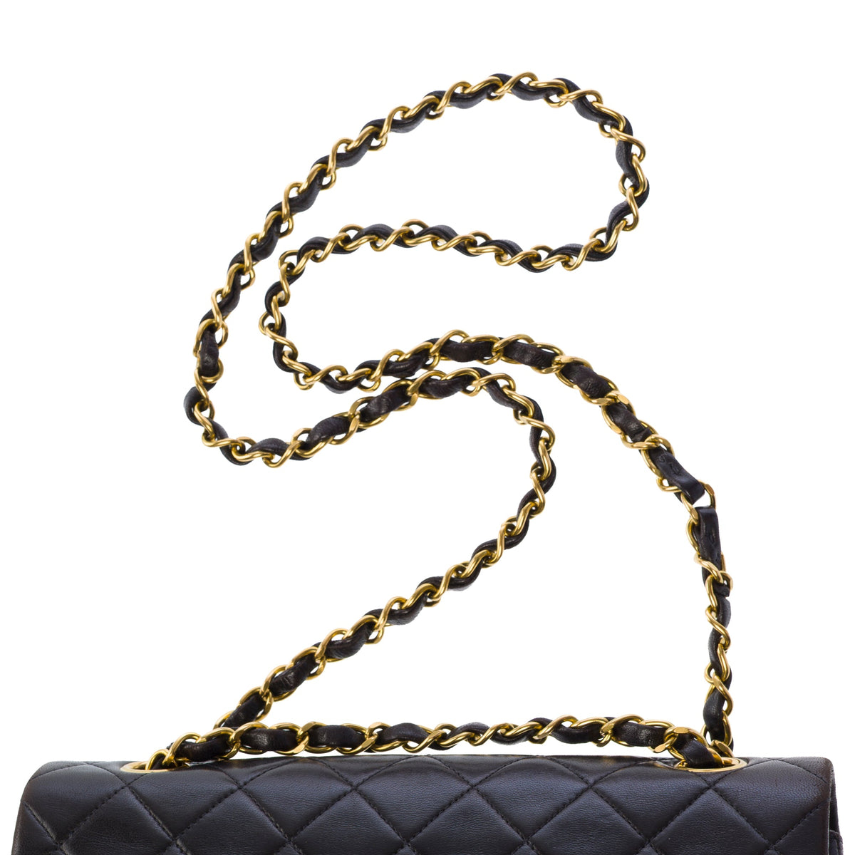 Sac CHANEL Timeless/Classique en Cuir Marron - 104056