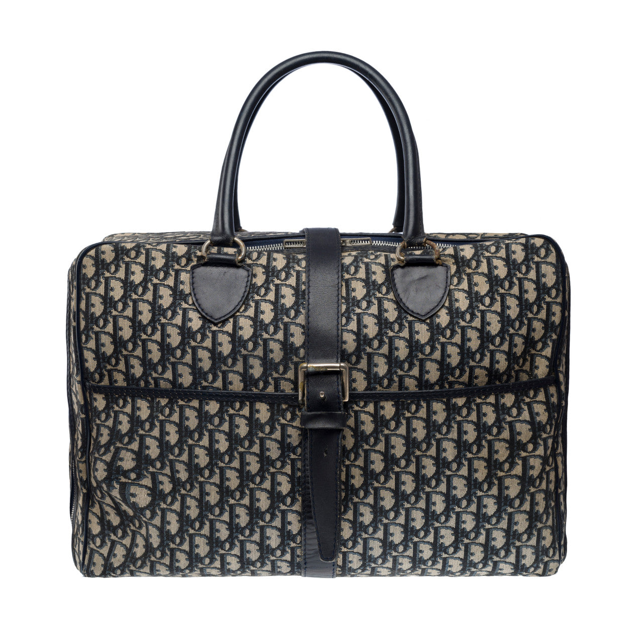 Sac DIOR en Toile Bleu Marine - 340451119