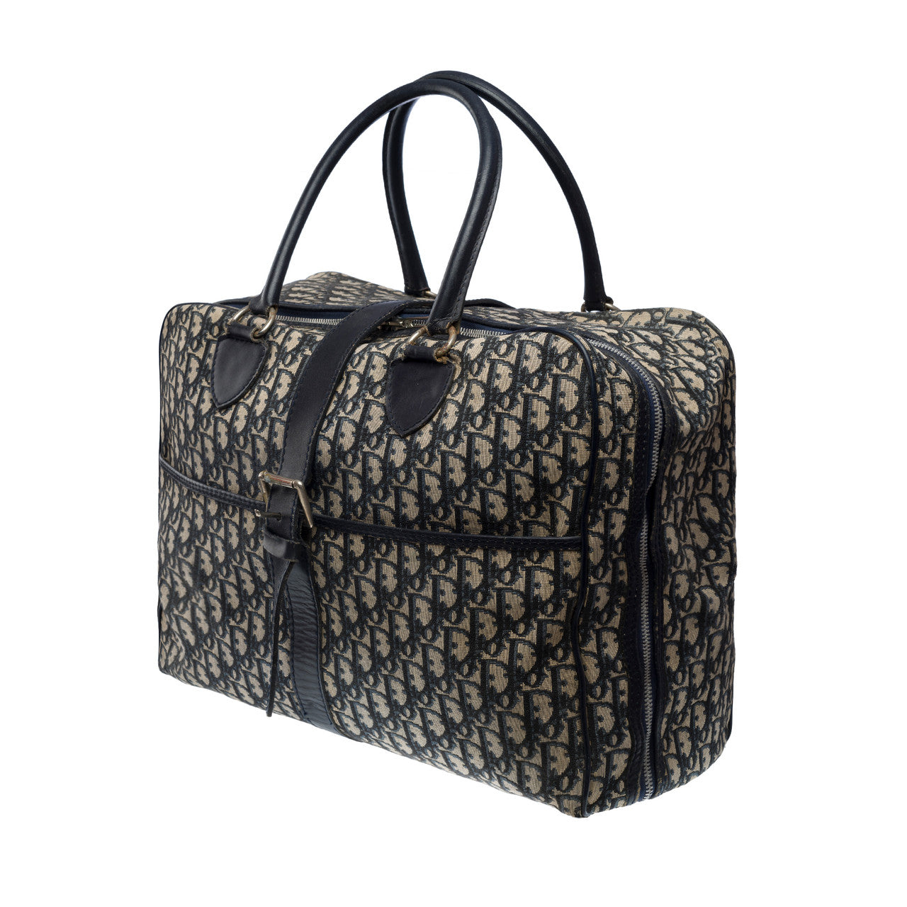 Sac DIOR en Toile Bleu Marine - 340451119