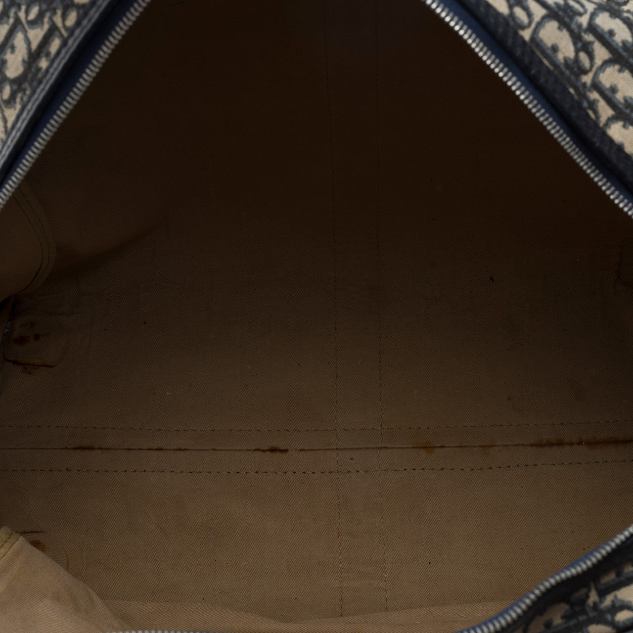 Sac DIOR en Toile Bleu Marine - 340451119