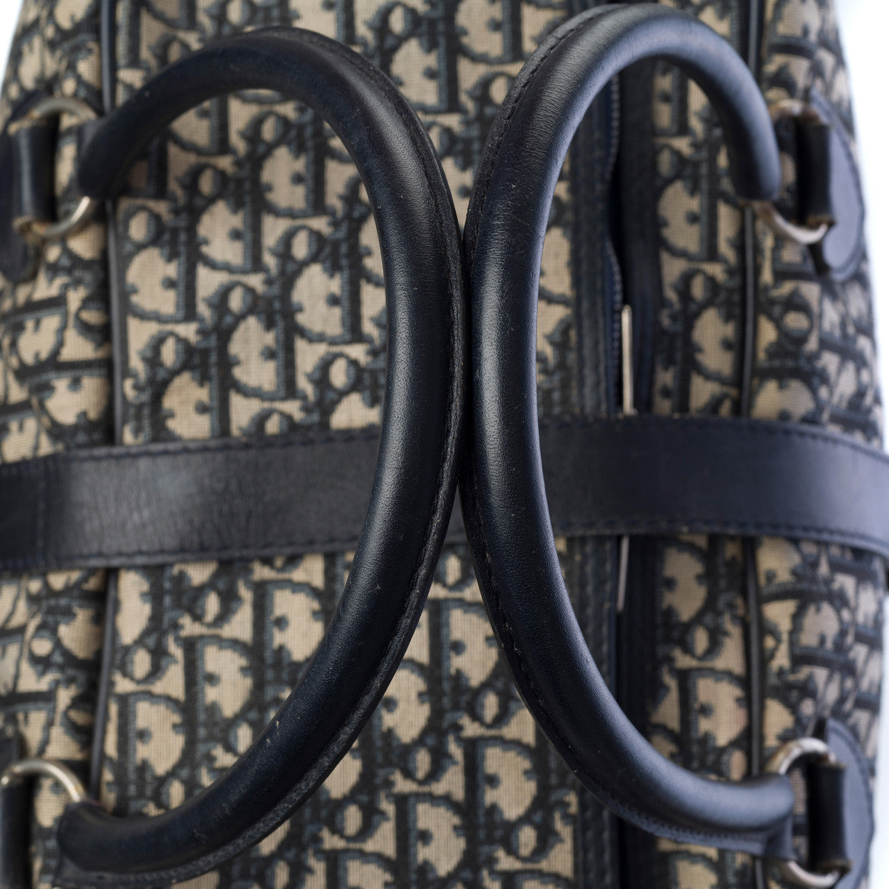 Sac DIOR en Toile Bleu Marine - 340451119