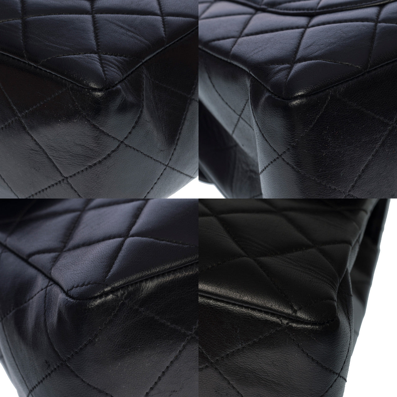 Sac CHANEL Timeless/Classique en Cuir Noir - 100406