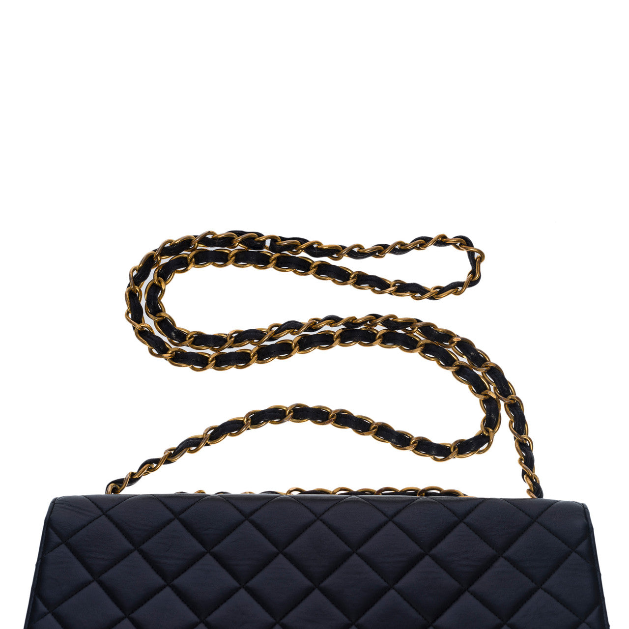 Sac CHANEL Timeless/Classique en Cuir Noir - 100406