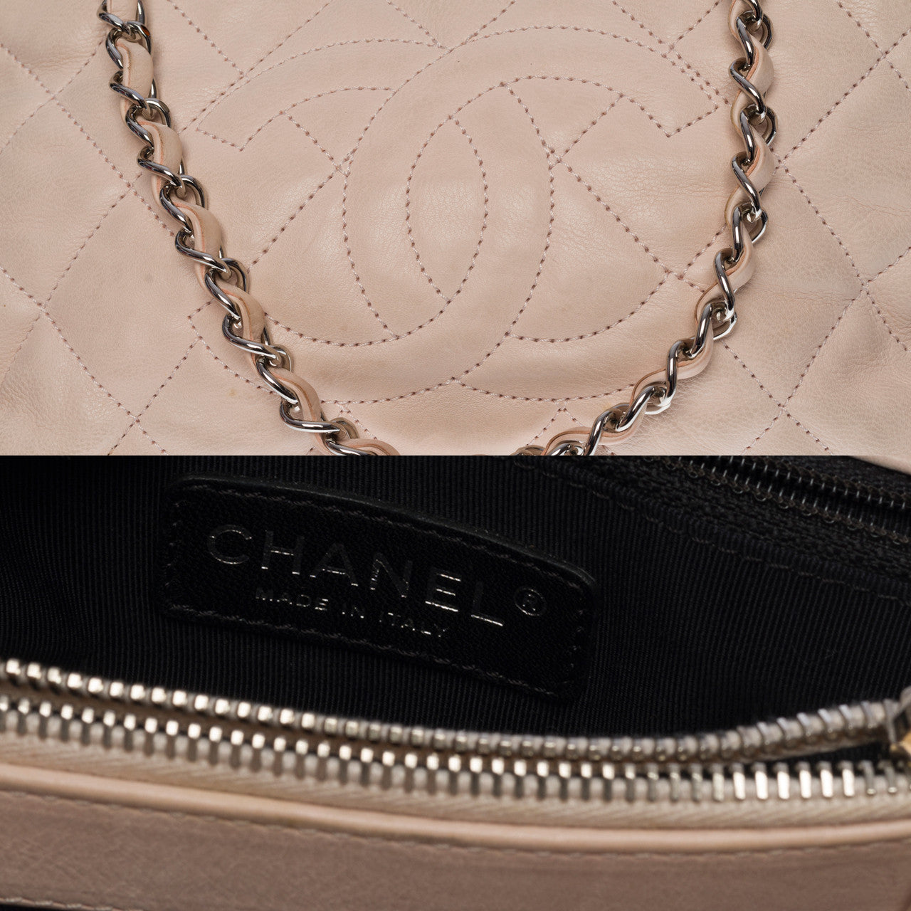 Sac CHANEL en Cuir Rose - 100421