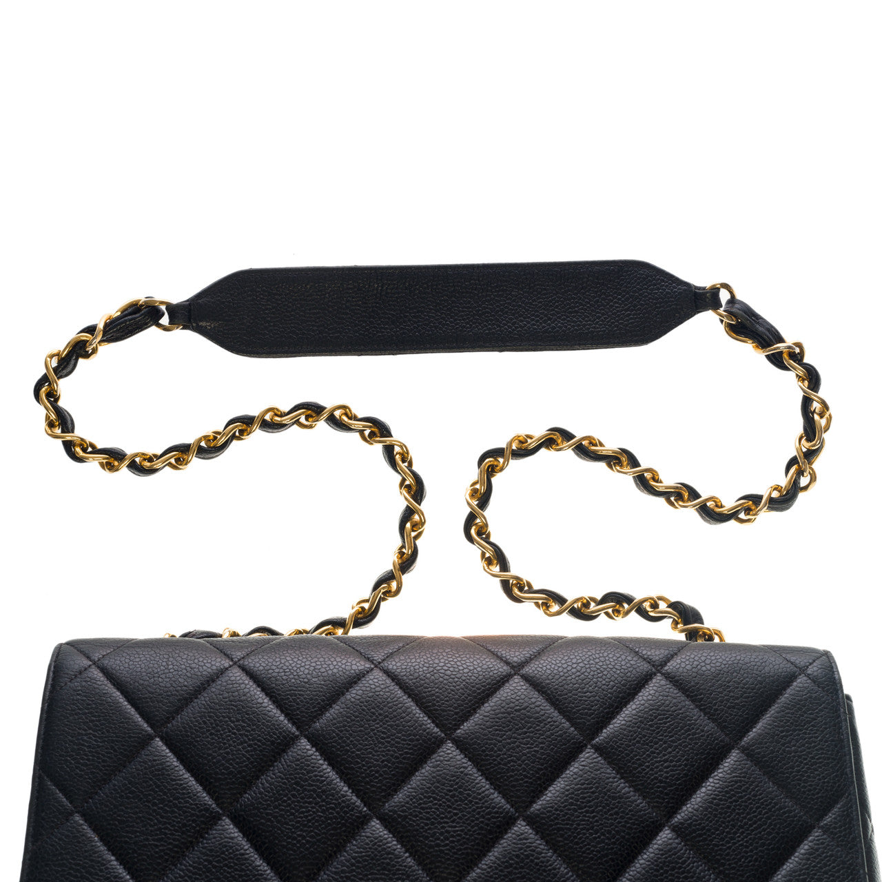 Sac CHANEL Timeless/Classique en Cuir Noir - 100497