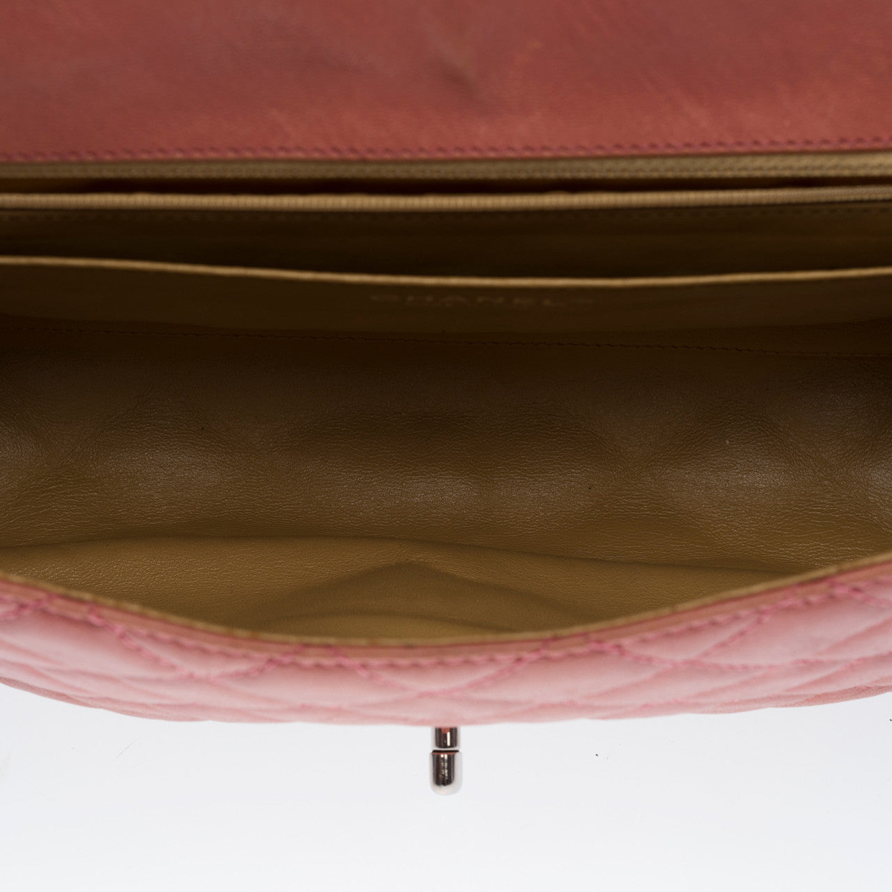 Sac CHANEL Timeless/Classique en Cuir Rose - 100658