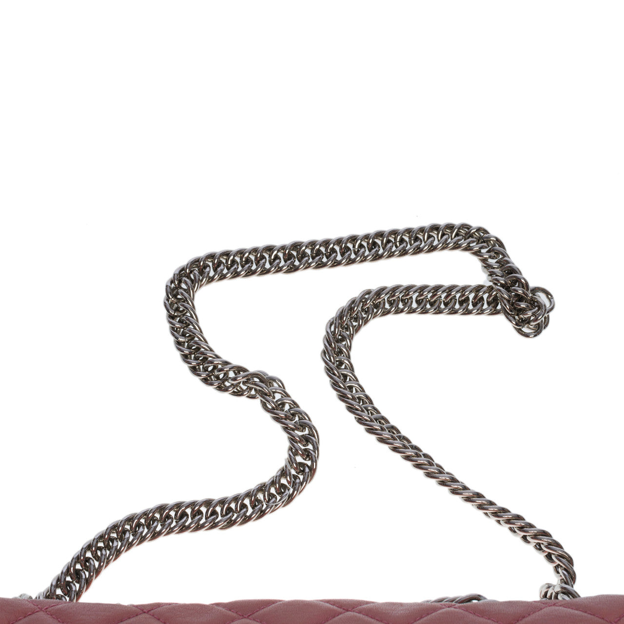 Sac CHANEL Timeless/Classique en Cuir Rose - 100658