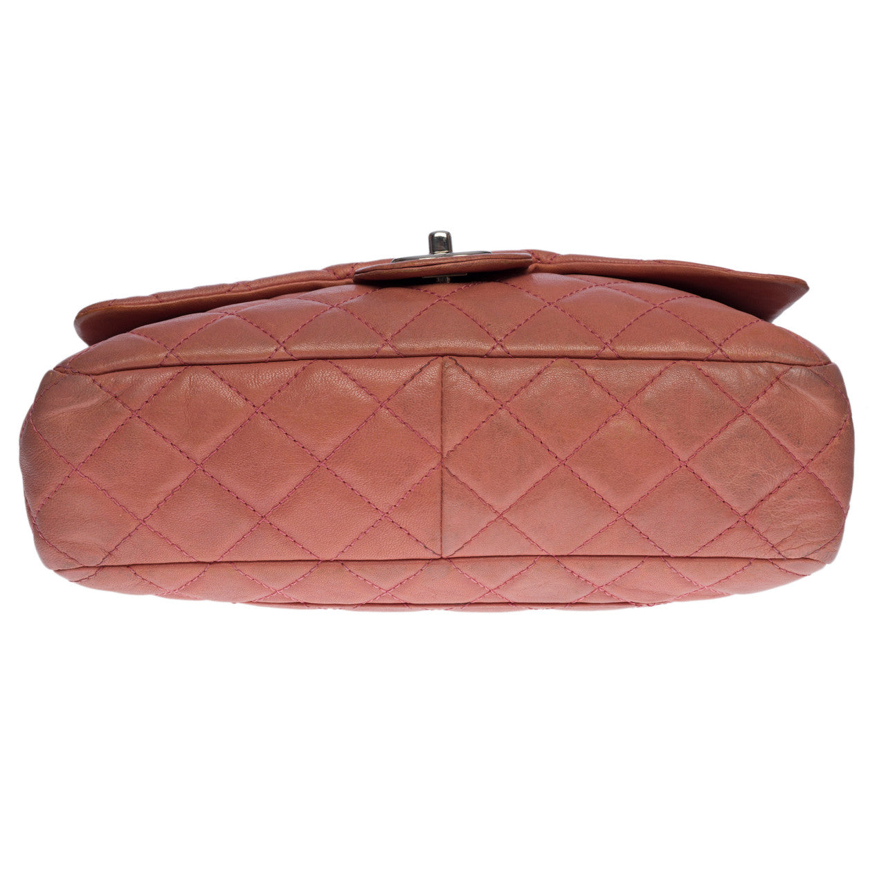 Sac CHANEL Timeless/Classique en Cuir Rose - 100658