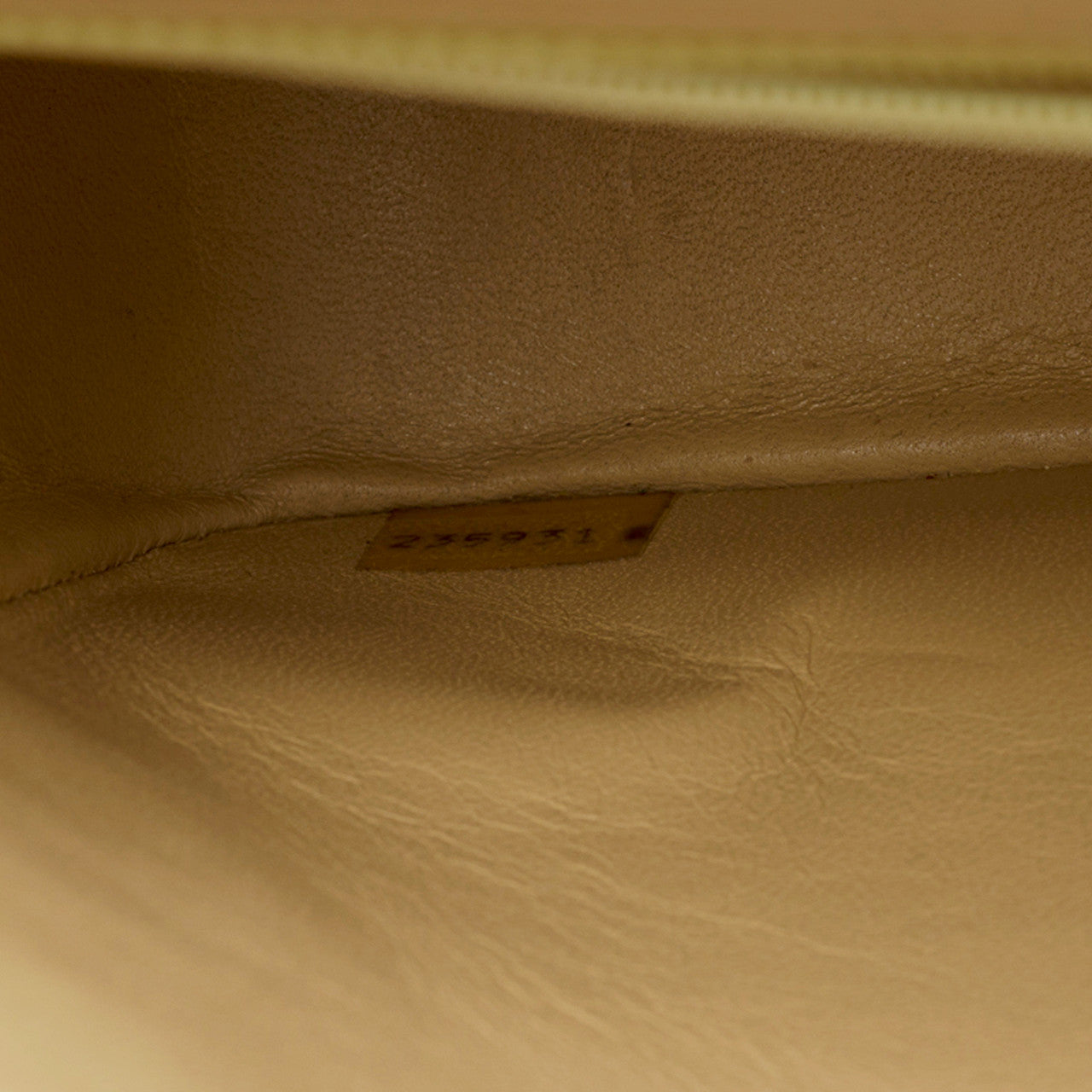 Sac CHANEL Timeless/Classique en Cuir Beige - 100712