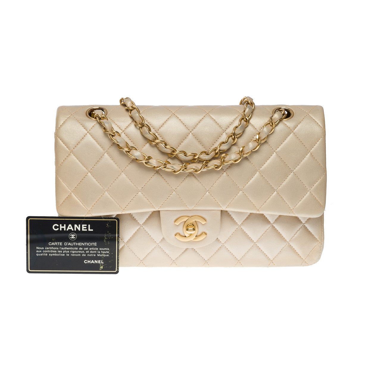 Sac CHANEL Timeless/Classique Or - 100904