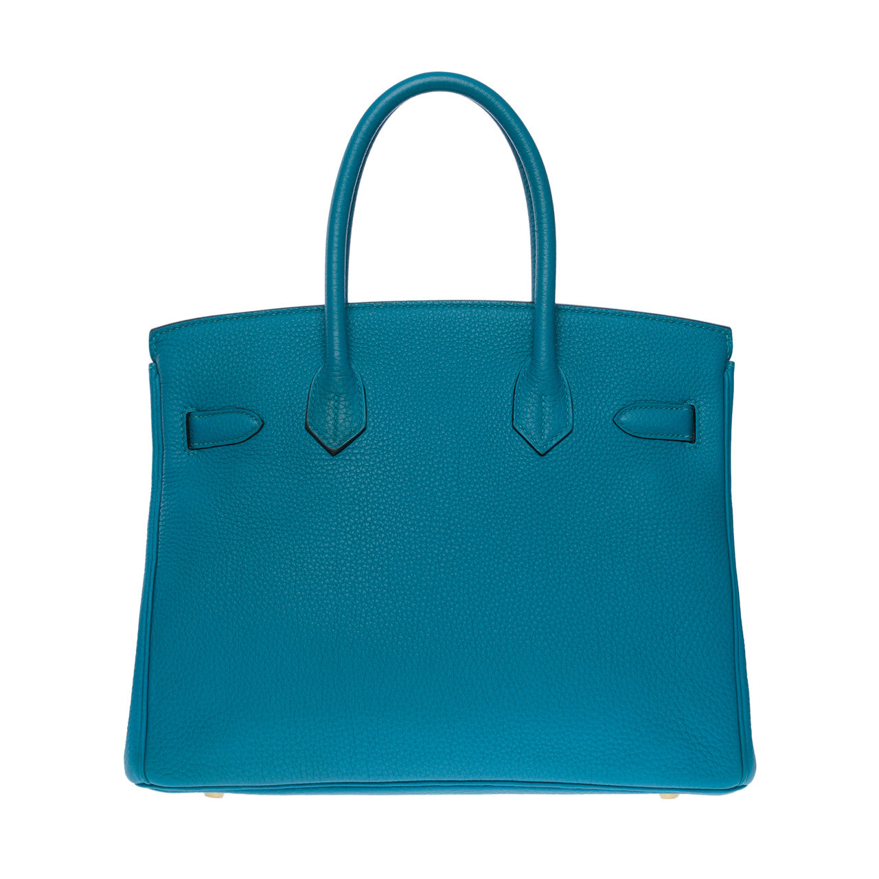 Sac HERMES Birkin 30 en Cuir Bleu - 100992