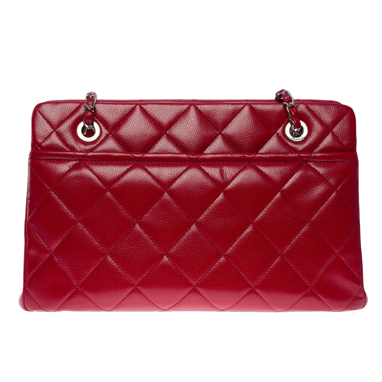Sac CHANEL en Cuir Rouge - 101058