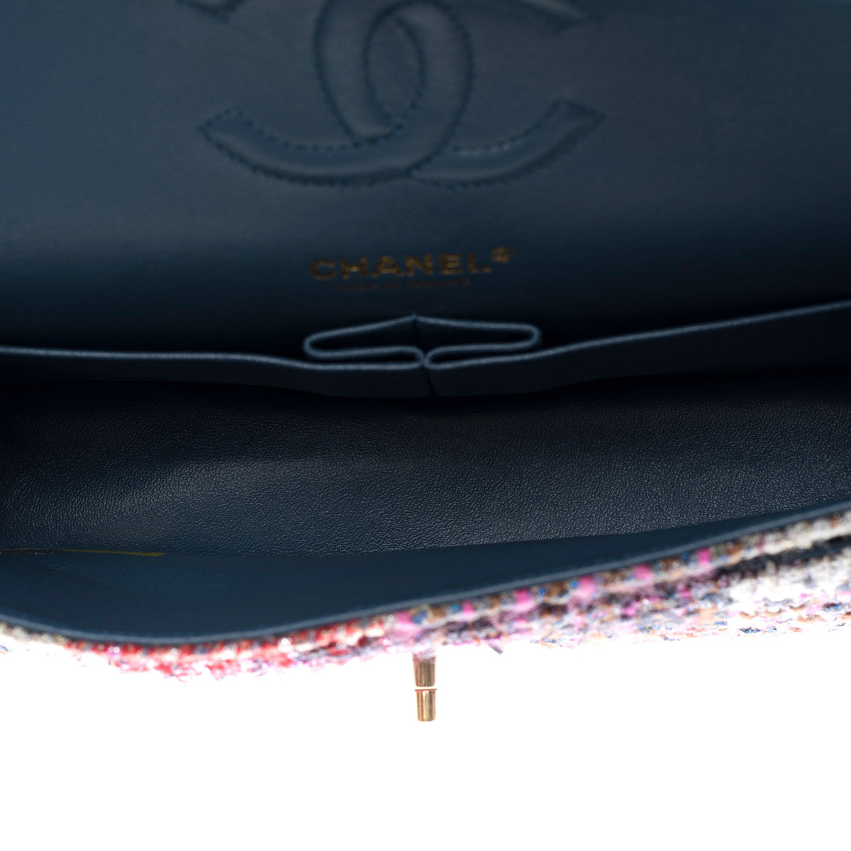Sac CHANEL Timeless/Classique en Tweed Multicolor - 101137